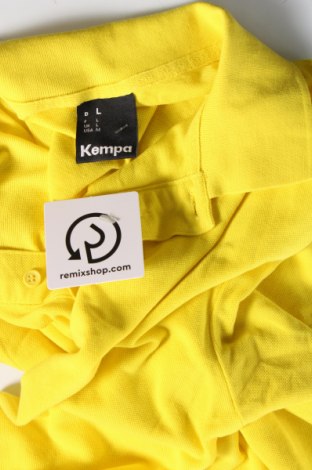 Мъжка тениска Kempa, Размер L, Цвят Жълт, Цена 12,00 лв.
