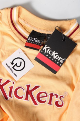 Мъжка тениска Kickers, Размер L, Цвят Оранжев, Цена 29,00 лв.