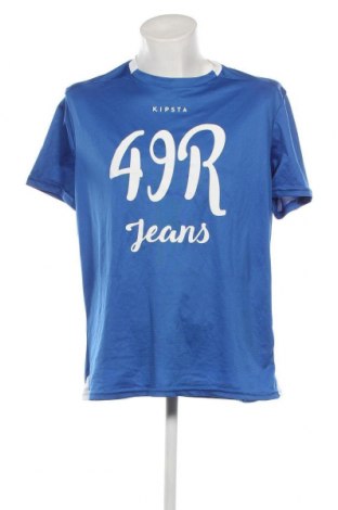 Мъжка тениска Kipsta, Размер L, Цвят Син, Цена 6,50 лв.