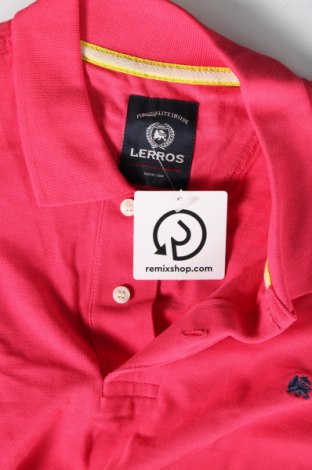 Ανδρικό t-shirt Lerros, Μέγεθος L, Χρώμα Ρόζ , Τιμή 7,42 €