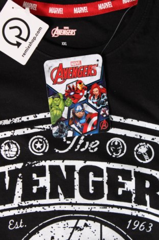 Ανδρικό t-shirt Marvel, Μέγεθος XXL, Χρώμα Μαύρο, Τιμή 14,95 €