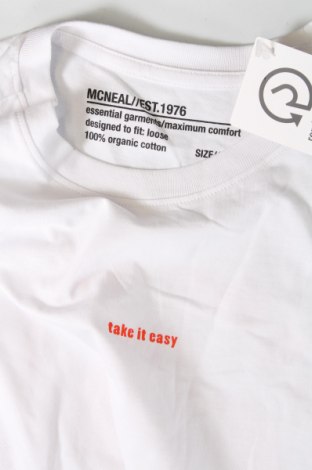 Męski T-shirt McNeal, Rozmiar XL, Kolor Biały, Cena 77,30 zł
