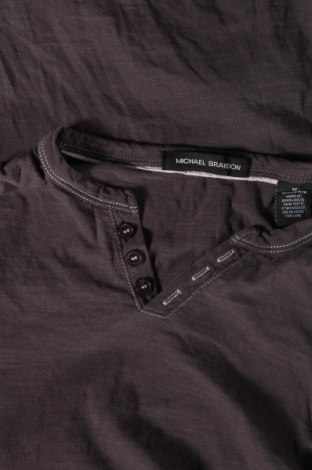 Мъжка тениска Michael Brandon, Размер M, Цвят Сив, Цена 66,09 лв.