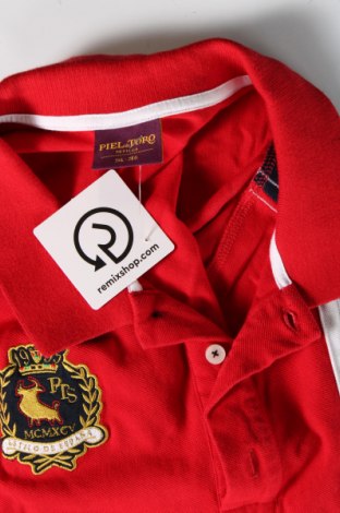Мъжка тениска Piel de Toro, Размер 3XL, Цвят Червен, Цена 23,46 лв.