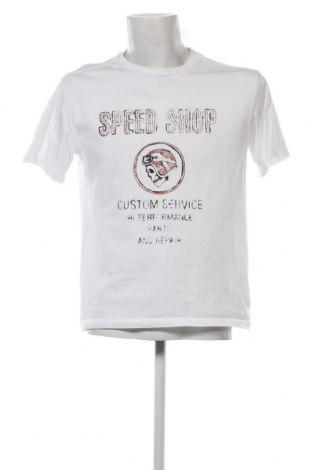 Ανδρικό t-shirt Replay, Μέγεθος M, Χρώμα Λευκό, Τιμή 35,05 €