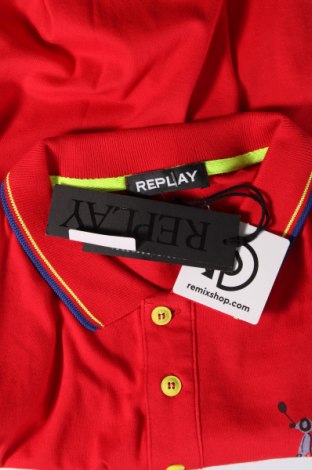 Herren T-Shirt Replay, Größe XL, Farbe Rot, Preis 36,83 €