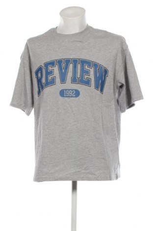 Ανδρικό t-shirt Review, Μέγεθος M, Χρώμα Γκρί, Τιμή 8,97 €