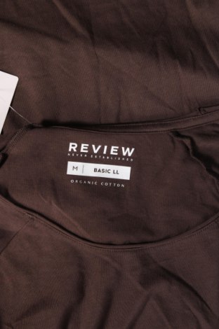 Мъжка тениска Review, Размер M, Цвят Кафяв, Цена 29,00 лв.