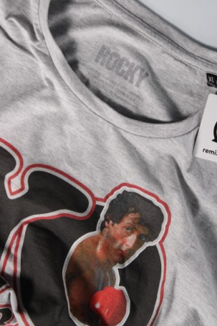 Ανδρικό t-shirt Rocky, Μέγεθος XL, Χρώμα Γκρί, Τιμή 10,82 €