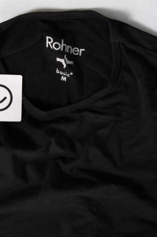 Pánske tričko  Rohner, Veľkosť M, Farba Čierna, Cena  10,21 €