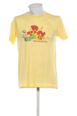 Herren T-Shirt Russell, Größe L, Farbe Gelb, Preis 5,01 €