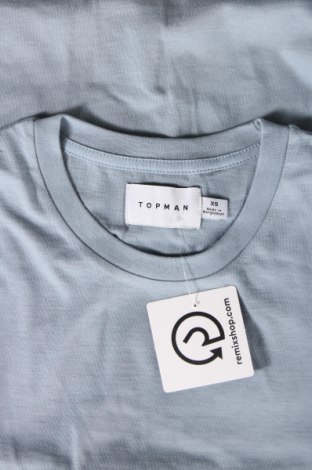 Herren T-Shirt Topman, Größe XS, Farbe Blau, Preis € 15,98