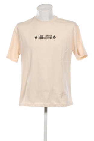 Herren T-Shirt Trendyol, Größe M, Farbe Ecru, Preis 8,97 €
