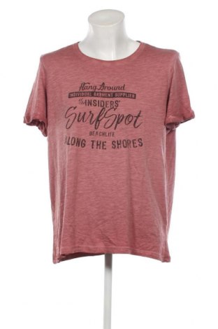 Herren T-Shirt Watson's, Größe XXL, Farbe Rosa, Preis 8,35 €