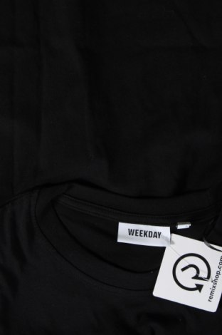 Ανδρικό t-shirt Weekday, Μέγεθος XS, Χρώμα Μαύρο, Τιμή 6,78 €