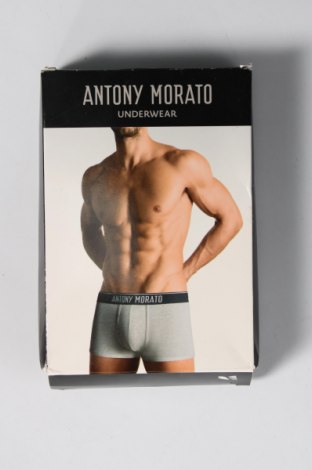 Мъжки боксерки Antony Morato, Размер S, Цвят Сив, Цена 31,59 лв.