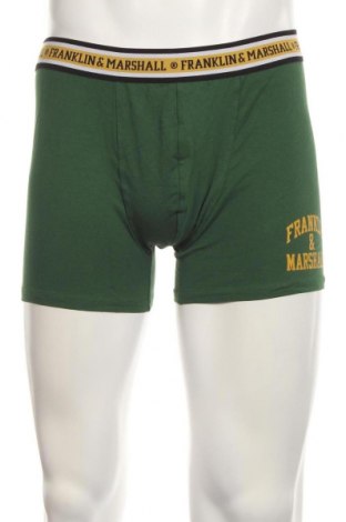 Boxeri bărbătești Franklin & Marshall, Mărime XXL, Culoare Verde, Preț 99,55 Lei