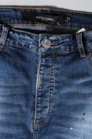 Pánské džíny  Alessandro Zavetti, Velikost M, Barva Modrá, Cena  558,00 Kč