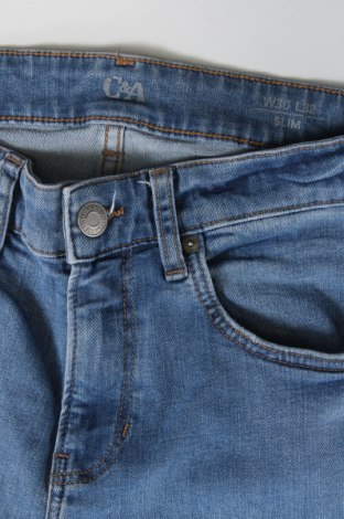 Męskie jeansy C&A, Rozmiar S, Kolor Niebieski, Cena 35,25 zł