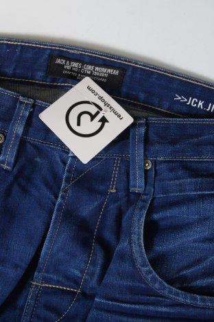 Męskie jeansy Core By Jack & Jones, Rozmiar M, Kolor Niebieski, Cena 57,09 zł