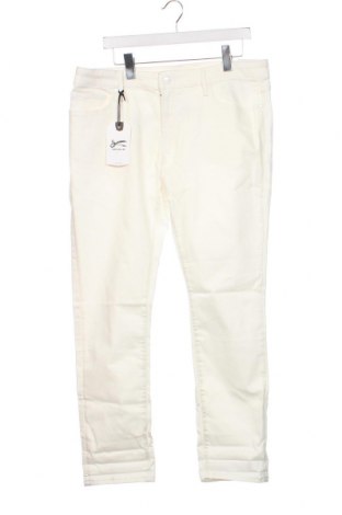 Damskie jeansy Denham, Rozmiar XL, Kolor Biały, Cena 105,45 zł