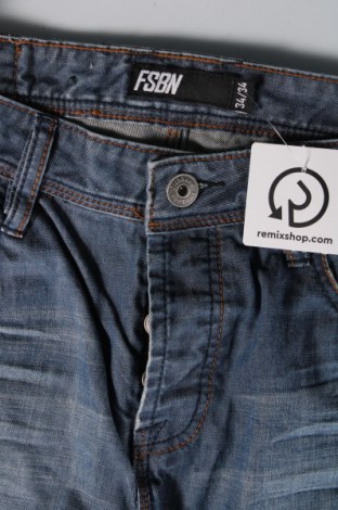 Pánske džínsy  FSBN, Veľkosť L, Farba Modrá, Cena  6,58 €