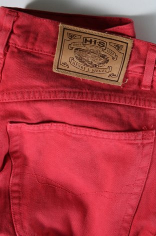 Pánske džínsy  H.I.S, Veľkosť M, Farba Červená, Cena  8,88 €