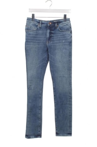 Męskie jeansy H&M, Rozmiar S, Kolor Niebieski, Cena 32,47 zł