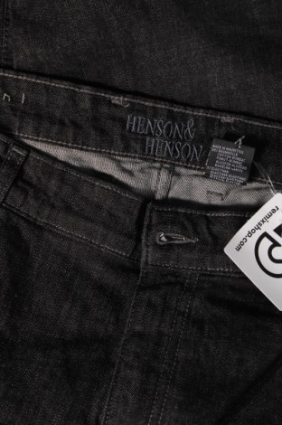Blugi de bărbați Henson & Henson, Mărime XL, Culoare Negru, Preț 125,60 Lei