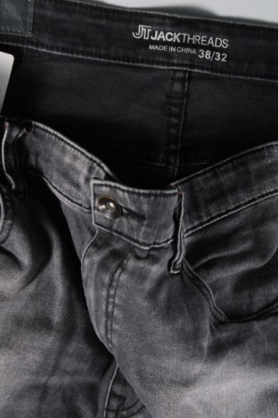 Herren Jeans Jack Threads, Größe XL, Farbe Grau, Preis 20,18 €