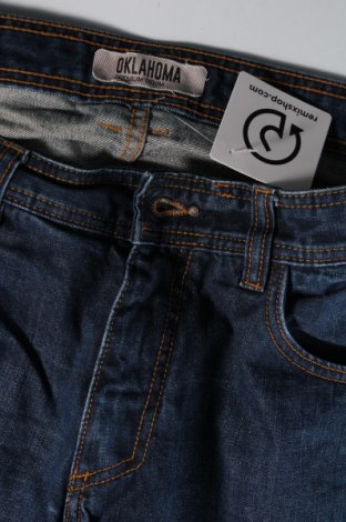 Blugi de bărbați Oklahoma Jeans, Mărime M, Culoare Albastru, Preț 67,50 Lei