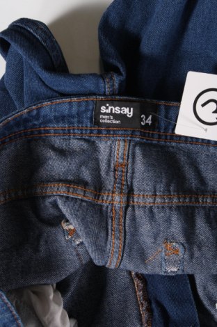 Pánske džínsy  Sinsay, Veľkosť L, Farba Modrá, Cena  8,46 €