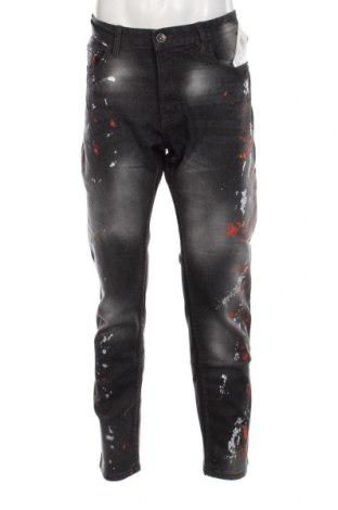 Męskie jeansy South Pole, Rozmiar XL, Kolor Szary, Cena 72,34 zł