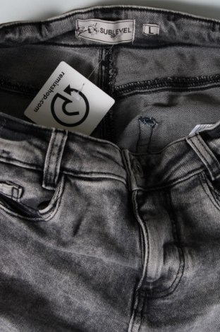 Herren Jeans Sublevel, Größe L, Farbe Grau, Preis 10,90 €
