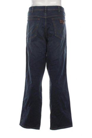 Męskie jeansy Wrangler, Rozmiar XL, Kolor Niebieski, Cena 195,44 zł