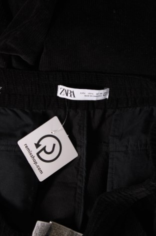 Ανδρικό κοτλέ παντελόνι Zara, Μέγεθος L, Χρώμα Μαύρο, Τιμή 2,52 €