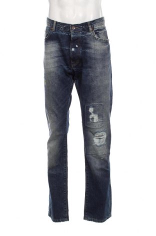 Pánske džínsy  Zara Man, Veľkosť XL, Farba Modrá, Cena  13,61 €