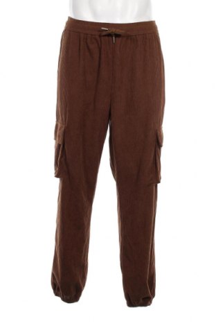Pantaloni raiați de bărbați, Mărime XL, Culoare Maro, Preț 151,32 Lei