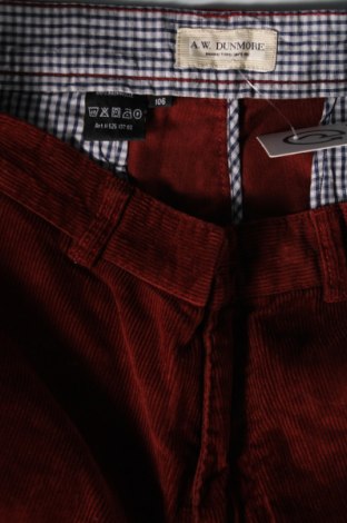 Ανδρικό κοτλέ παντελόνι A.W.Dunmore, Μέγεθος XL, Χρώμα Κόκκινο, Τιμή 7,18 €