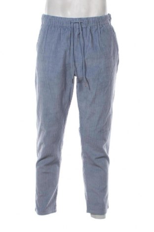 Pantaloni raiați de bărbați ASOS, Mărime M, Culoare Albastru, Preț 46,05 Lei