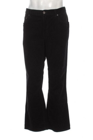 Pantaloni raiați de bărbați Angelo Litrico, Mărime L, Culoare Negru, Preț 95,39 Lei