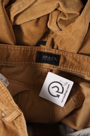 Pantaloni raiați de bărbați Brax, Mărime L, Culoare Bej, Preț 94,14 Lei
