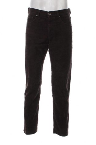 Pantaloni raiați de bărbați Brax, Mărime M, Culoare Maro, Preț 81,58 Lei