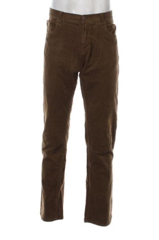 Pantaloni raiați de bărbați C&A, Mărime L, Culoare Bej, Preț 28,62 Lei