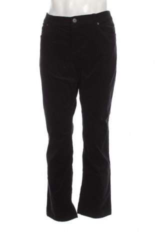 Pantaloni raiați de bărbați Canda, Mărime XL, Culoare Negru, Preț 48,65 Lei