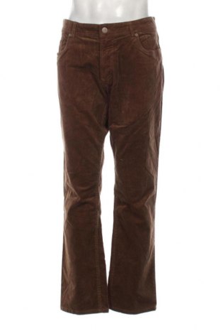 Pantaloni raiați de bărbați Canda, Mărime XL, Culoare Maro, Preț 51,51 Lei