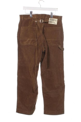 Pantaloni raiați de bărbați Diesel, Mărime M, Culoare Maro, Preț 315,79 Lei