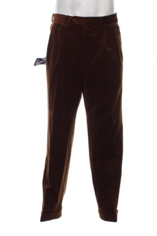 Pantaloni raiați de bărbați Eurex by Brax, Mărime XL, Culoare Maro, Preț 101,32 Lei