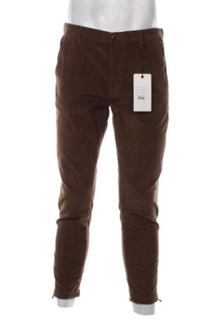 Pantaloni raiați de bărbați Gabba, Mărime L, Culoare Maro, Preț 71,55 Lei