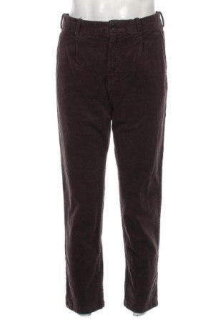 Pantaloni raiați de bărbați H&M, Mărime M, Culoare Maro, Preț 14,31 Lei